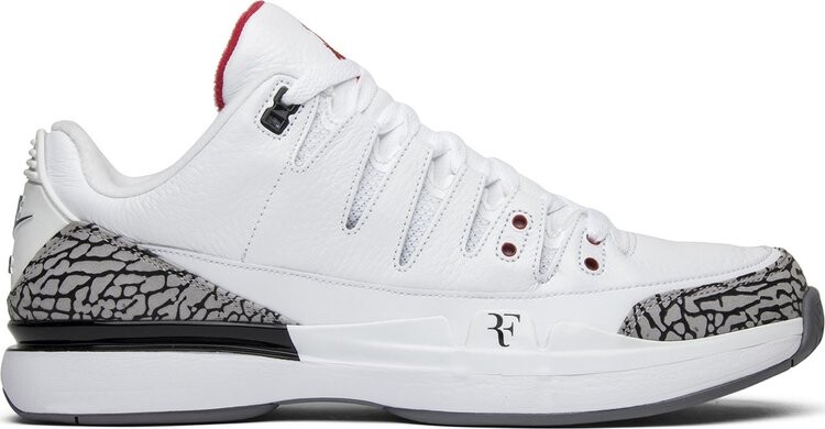 

Кроссовки Nike Zoom Vapor Tour AJ3 'White Cement', белый, Белый;серый, Кроссовки Nike Zoom Vapor Tour AJ3 'White Cement', белый