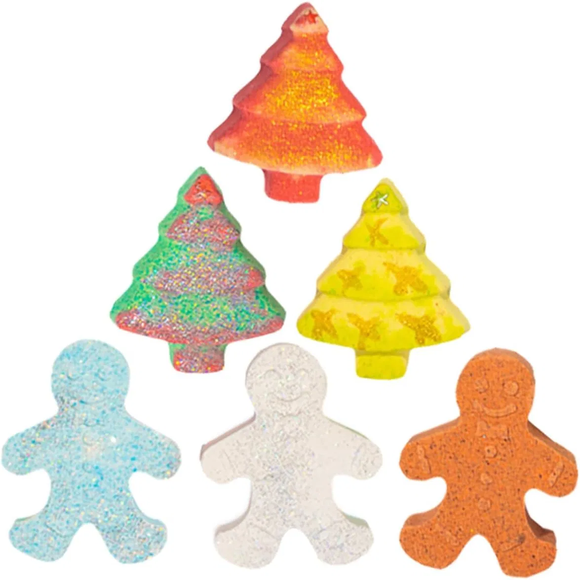Набор бомбочек для ванны HAMPPLIES 6 шт, 320 г, Various Colours