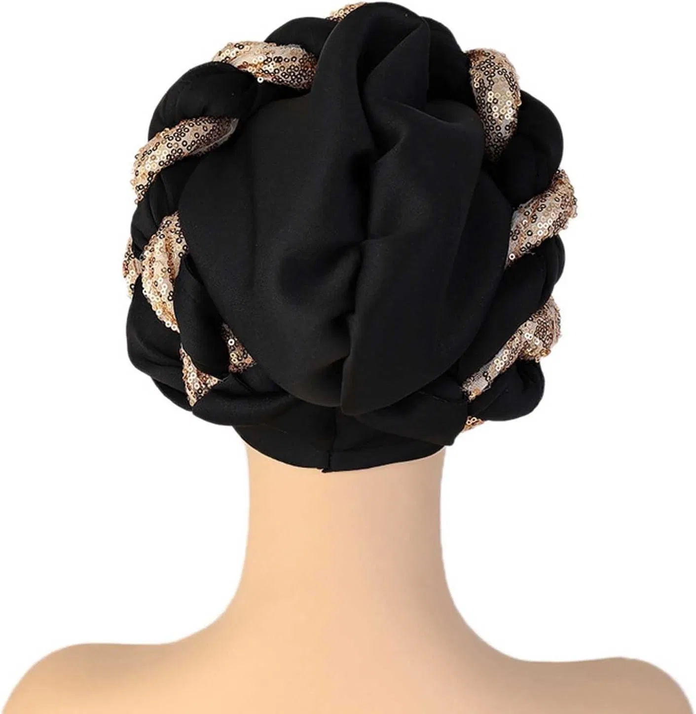 Шапочка для душа, Satin Lined, Black Generisch — фото 4