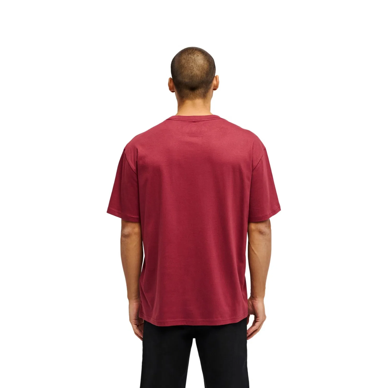 Детская хлопковая футболка Salt Water Quiksilver, Oxblood Red — фото 2
