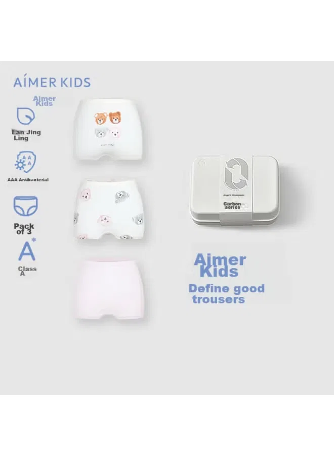 Трусы-шорты детские с принтом медведя Aimer Kids