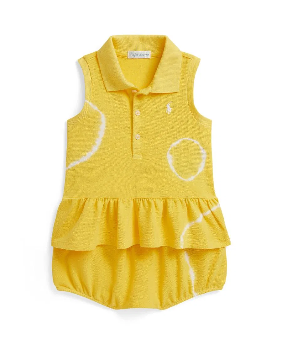 Комплект из поло и шортиков Polo Ralph Lauren, Yellow Tie Dye