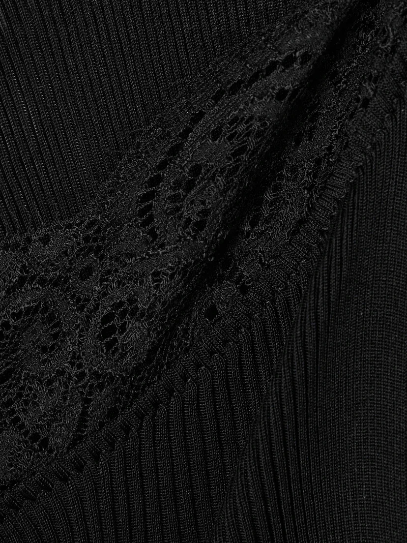 Джемпер SAINT LAURENT, черный — фото 4