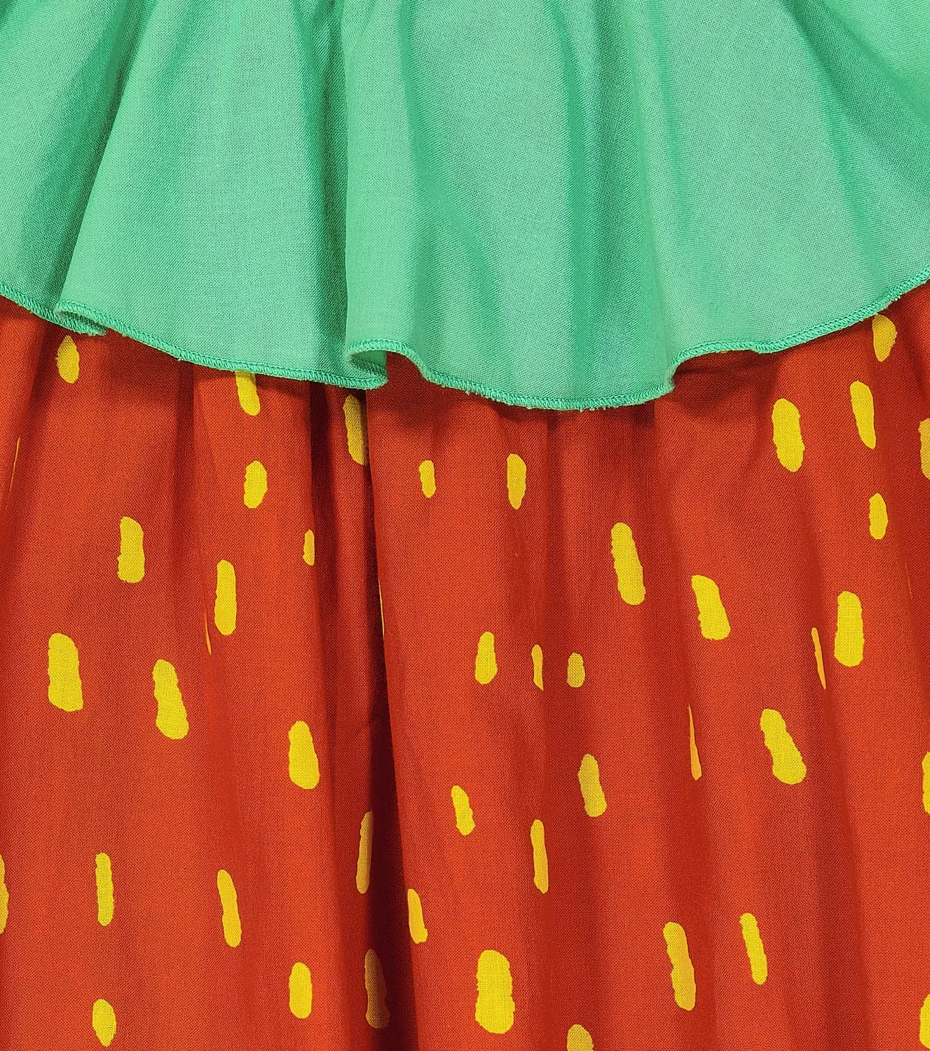 Платье хлопковое Stella Mccartney Kids, красный — фото 3