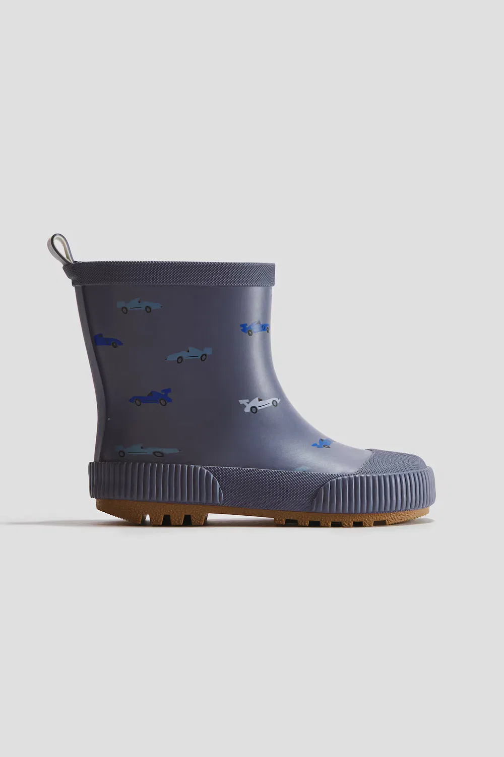 Резиновые сапоги H&M, Dunkles Mattblau/Rennwagen