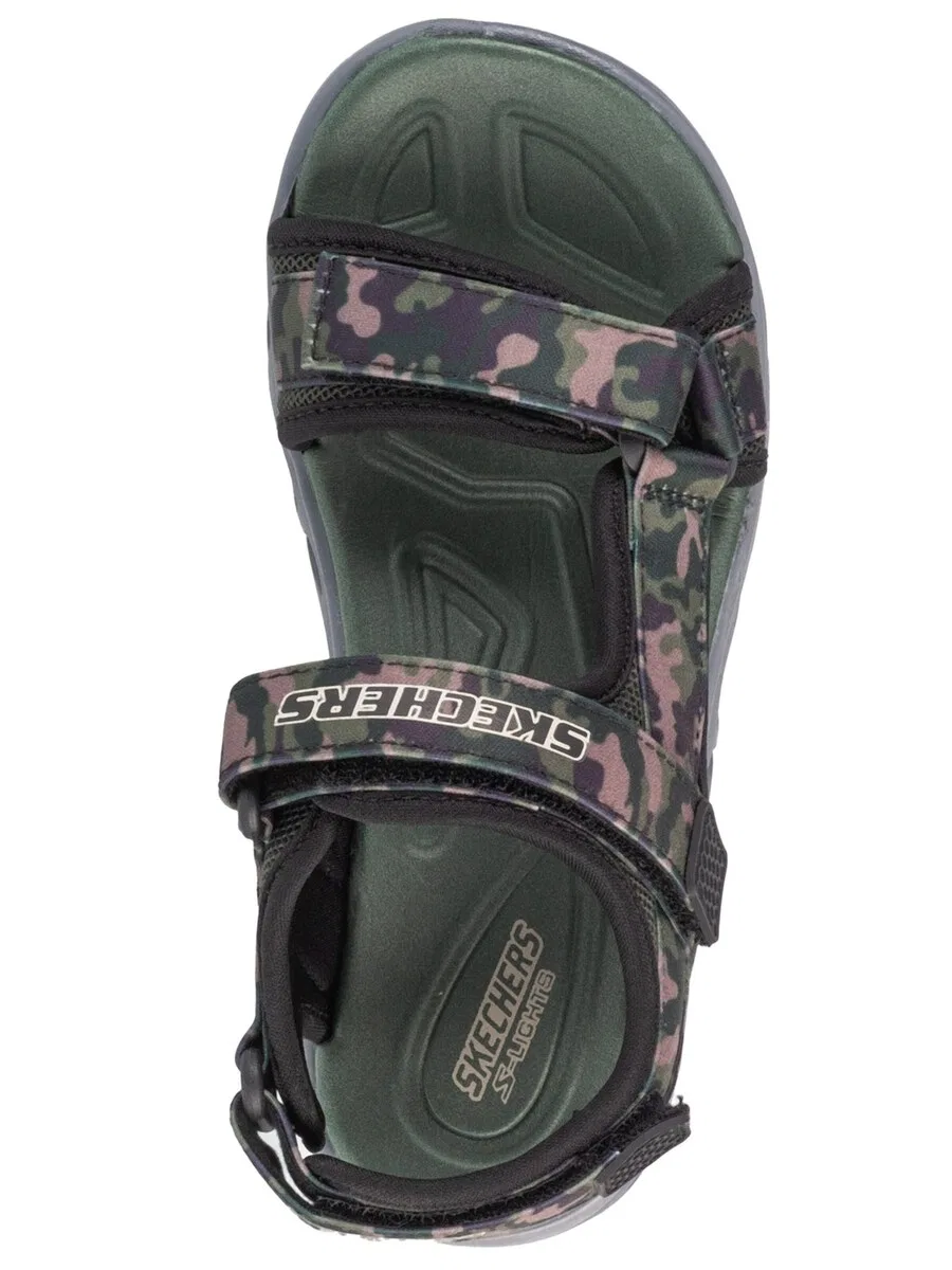 Сандалии SKECHERS 'Skechers Hypno-Splash - Sun Breaks' черного цвета — фото 4