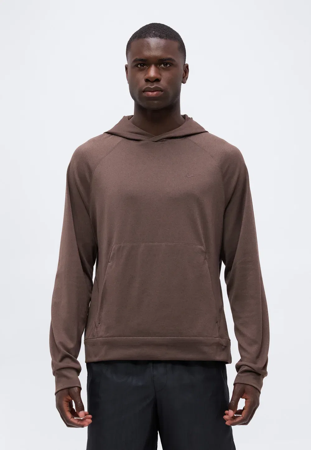 Нано - худи Nike Performance, Baroque Brown/Light Chocolate Heather