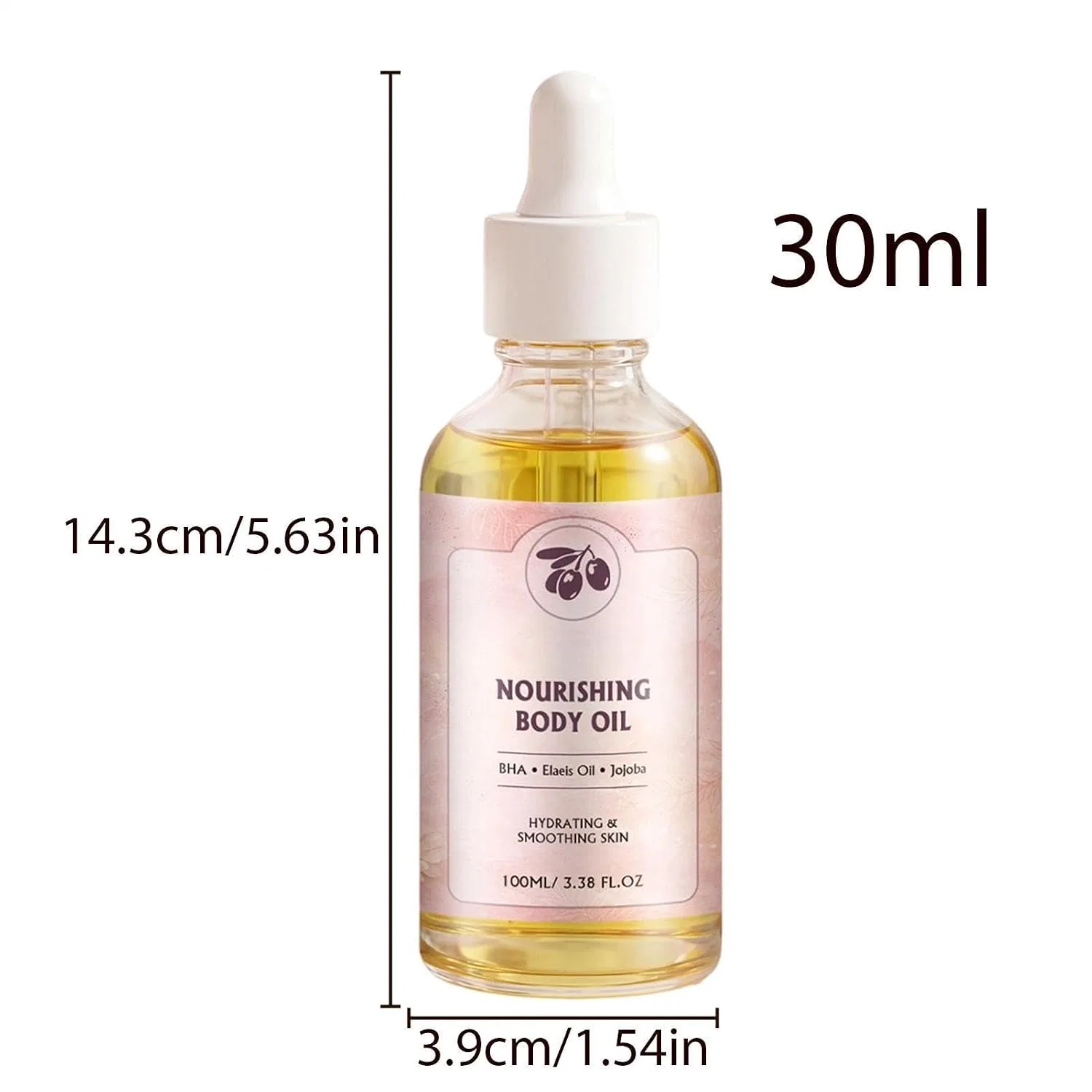 Масло для тела сухое легкое быстровпитывающееся 125 ml Generisch — фото 2