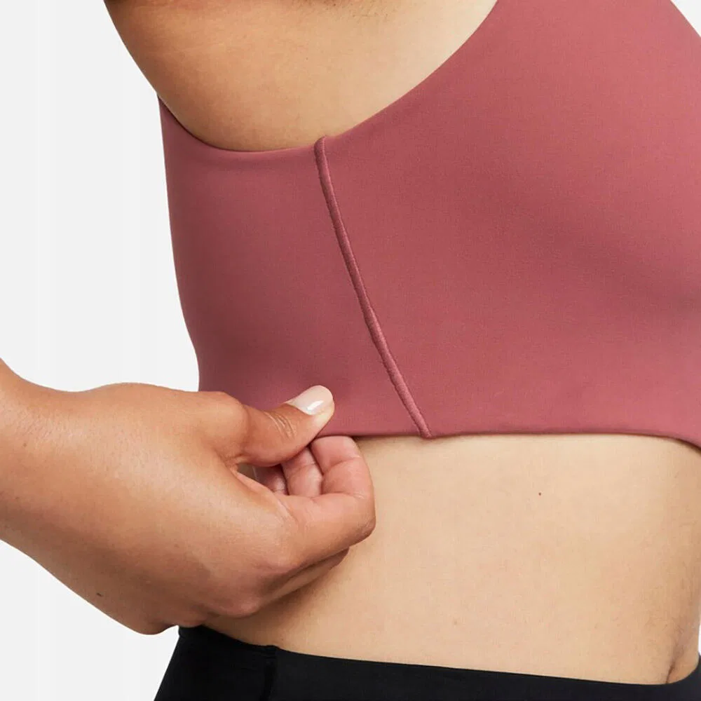 Женский спортивный бюстгальтер с Dri-FIT Nike W Nk Df Allate U, Rosa — фото 4