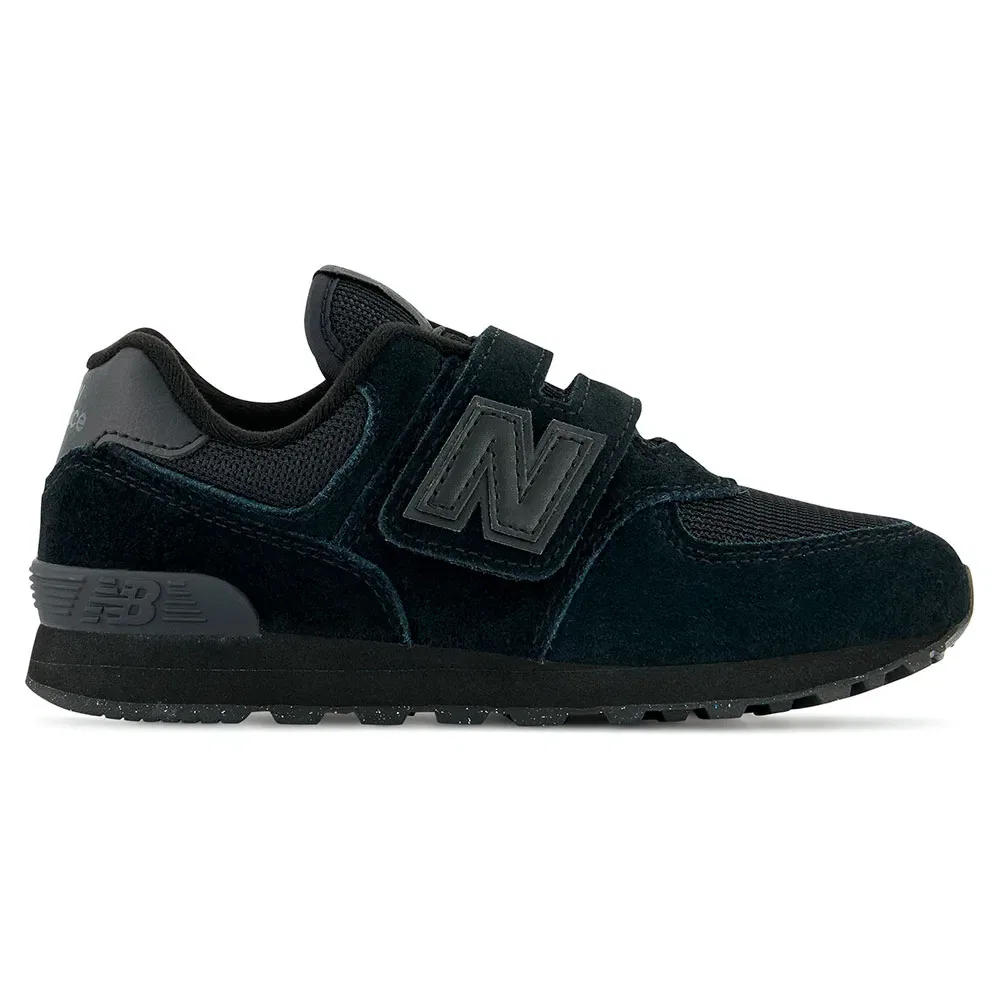Кроссовки New Balance 574 Core Hook & Loop, черный — фото 4