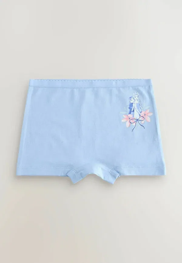 Шорты из джерси, комплект из 5 штук, Frozen Regular fit - Next Pink, синий/розовый — фото 2