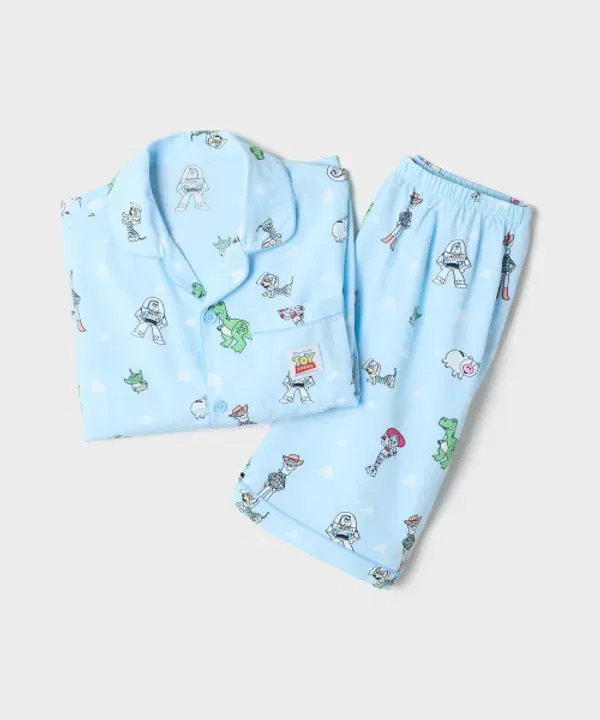 Пижама с коротким рукавом Toy Story Spao Kids, синяя
