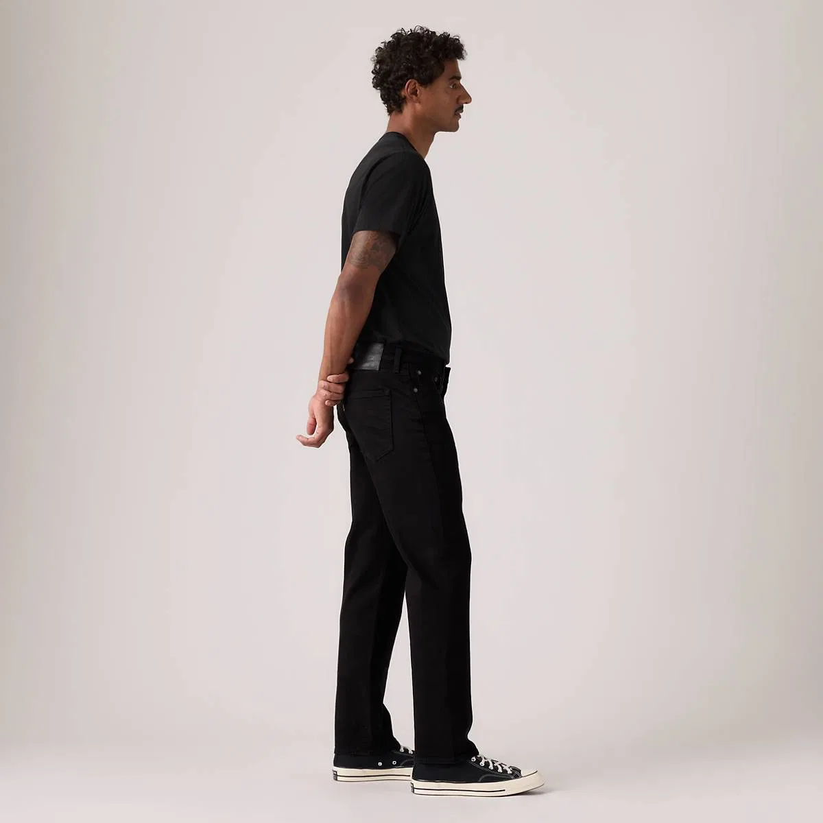 Джинсы 514 Straight для мужчин Levi's, Sta-Black - Black — фото 4