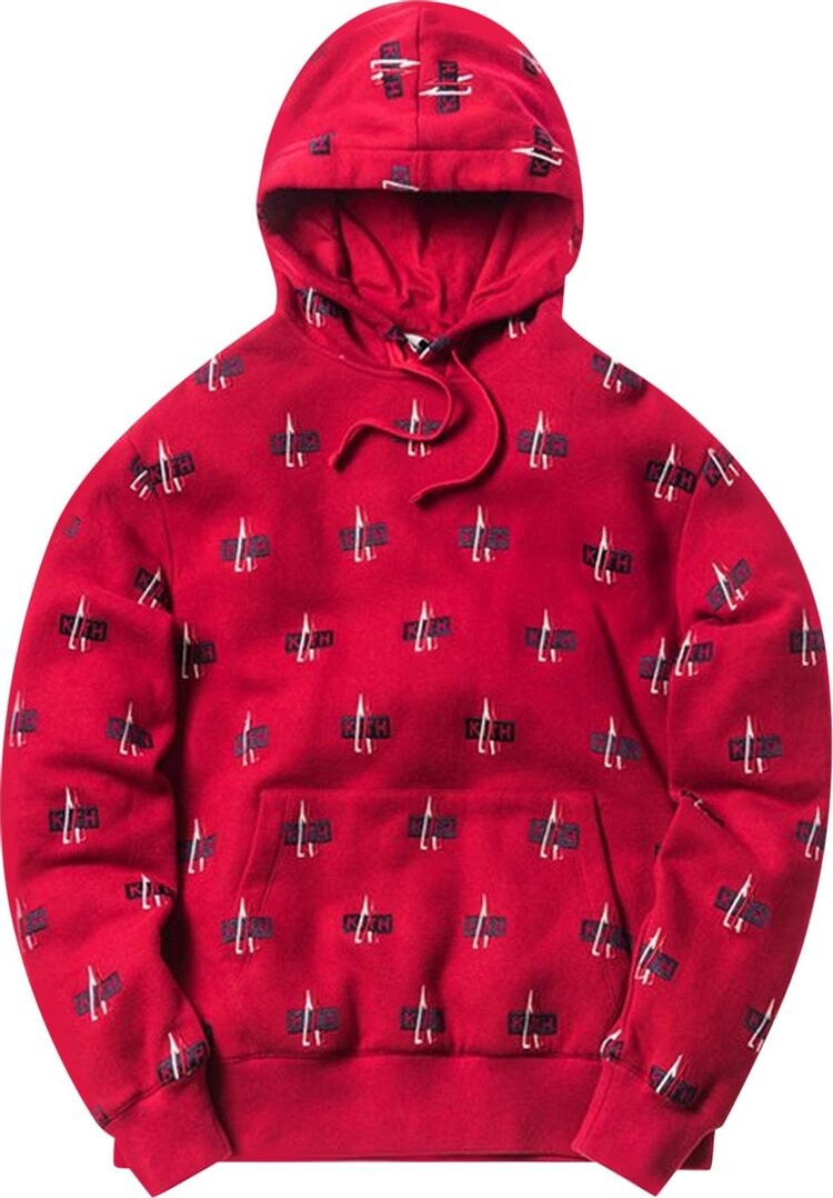 

Худи Moncler Genius x Kith Hoodie 'Red', красный