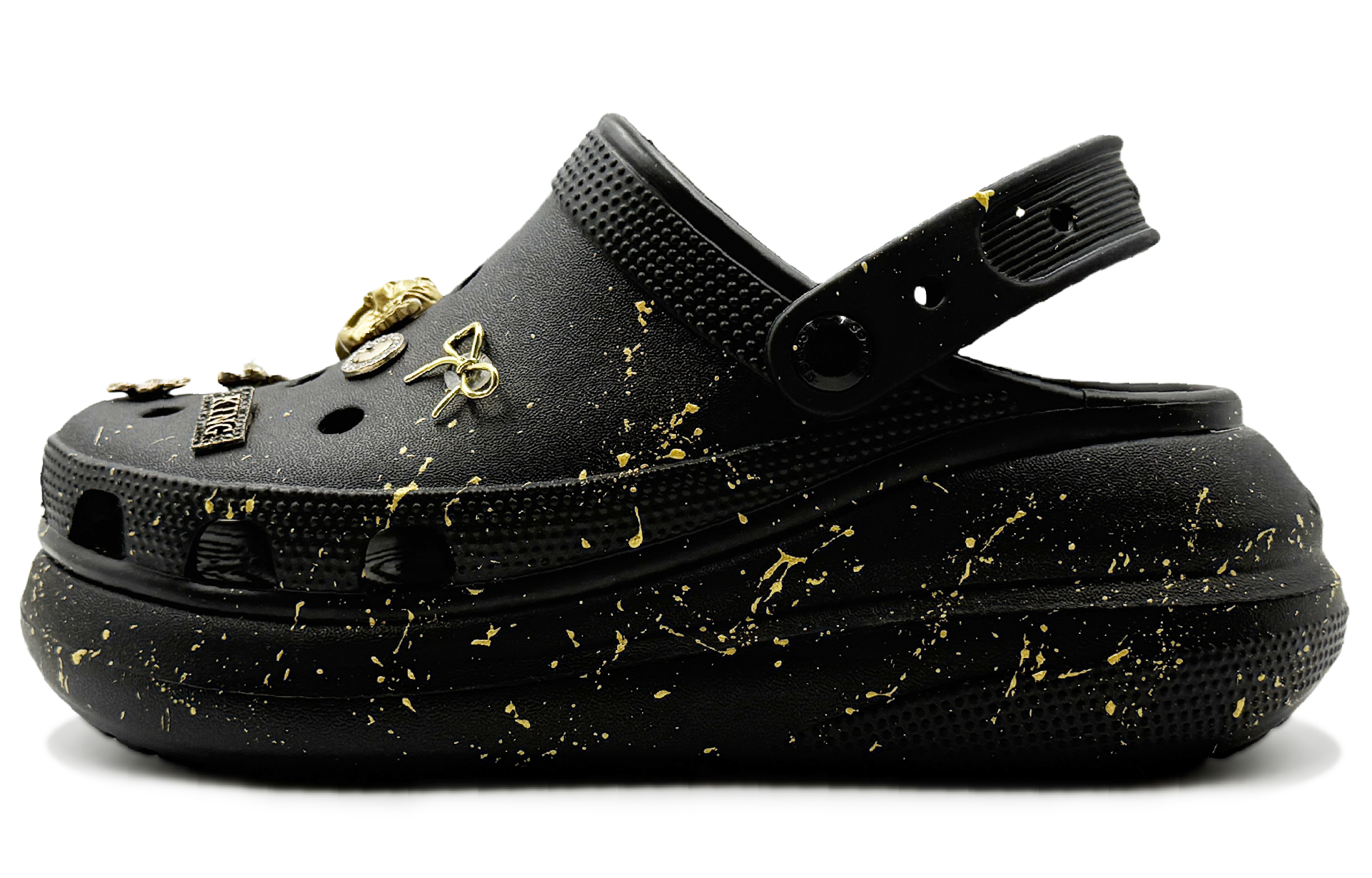 Crocs Классические сабо Crush Clog унисекс, черные
