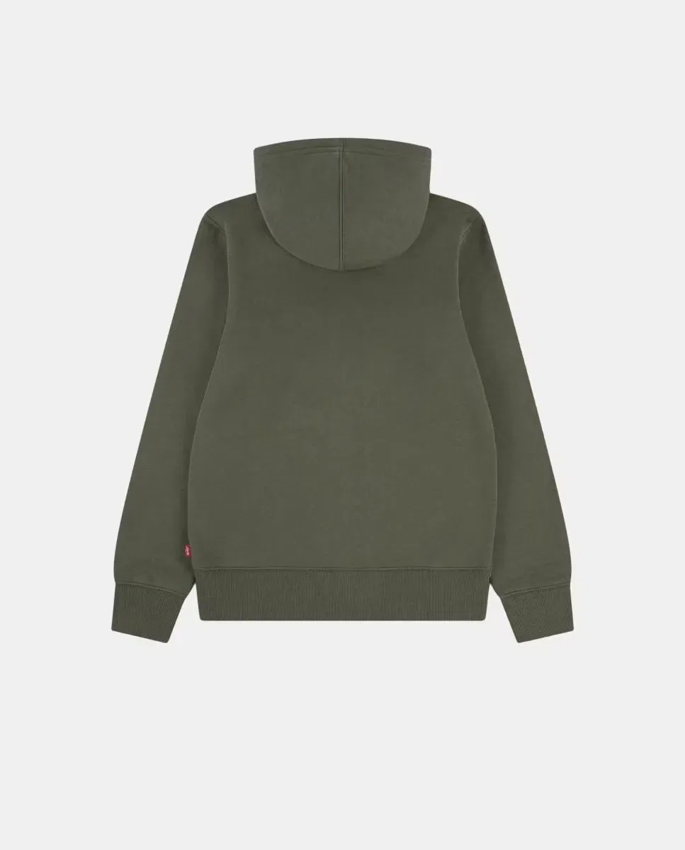 Детское худи для мальчиков с флисом Levi's, Verde — фото 2