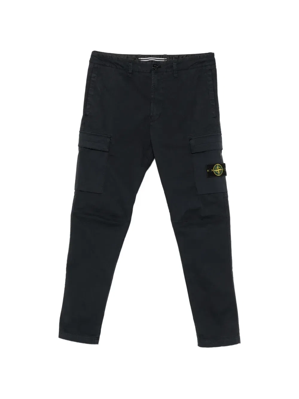 Брюки с нашивкой-логотипом Stone Island, синий