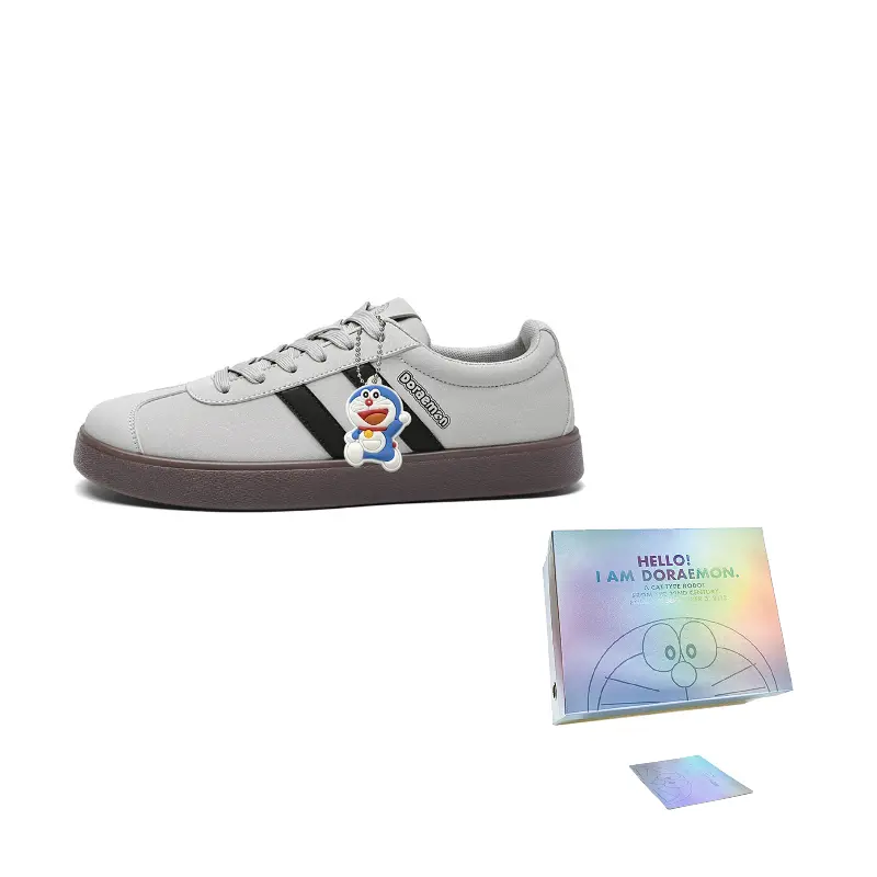 

Doraemon Дораэмон мужские низкие скейтерские кеды Phantom Gray, цвет Phantom Gray