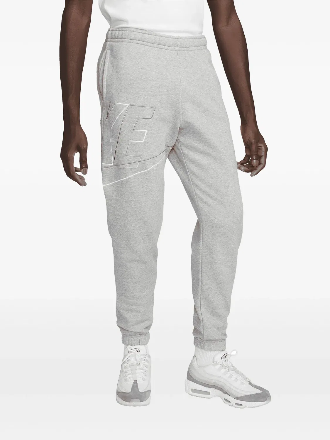 Спортивные брюки Club Fleece+ Heather Grey Nike, серый