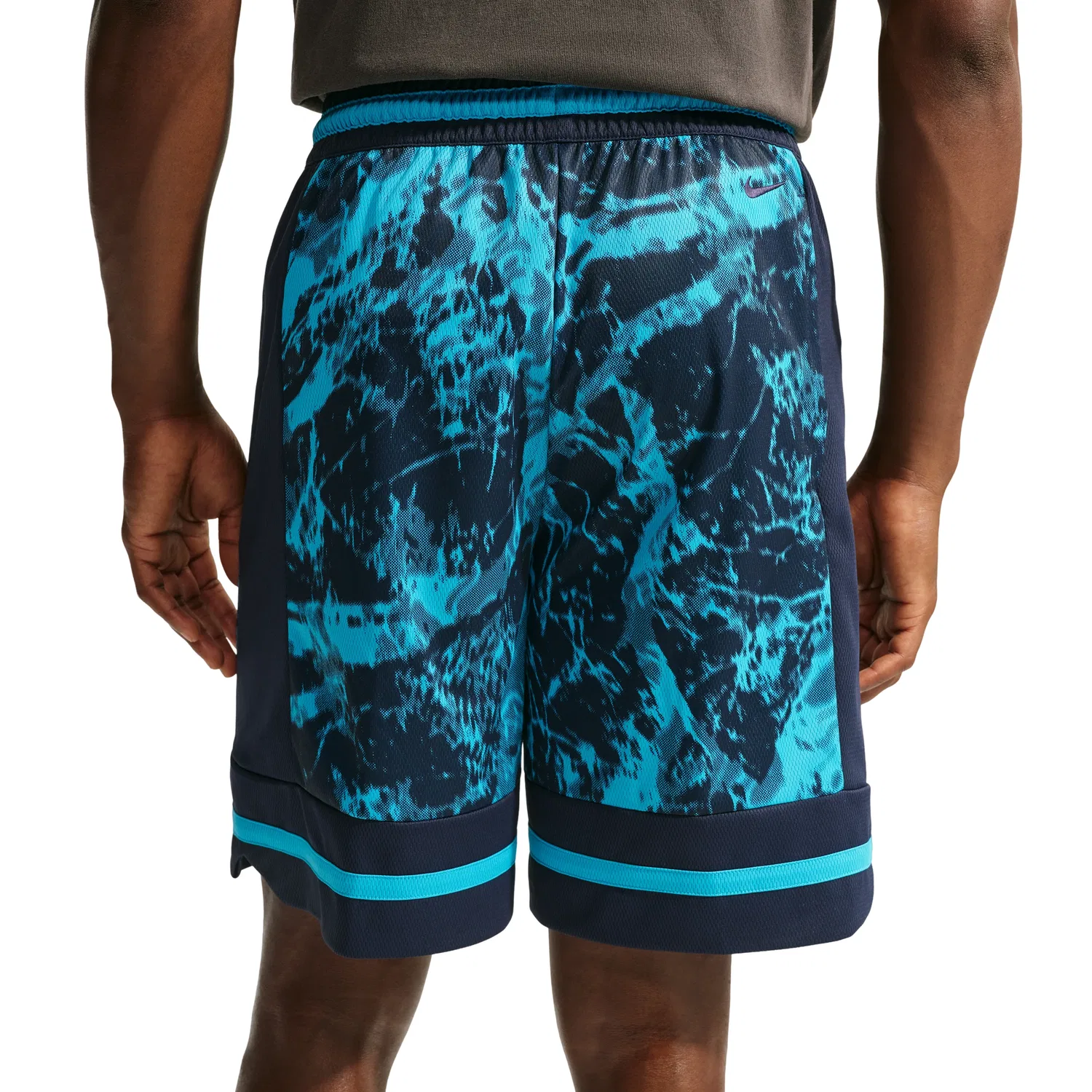 Мужские шорты Ja 8" Dri-FIT Shorts 'Obsidian Light Current Blue Metallic Silver' Nike, Obsidian/Light Current Blue/Metallic Silver — фото 2