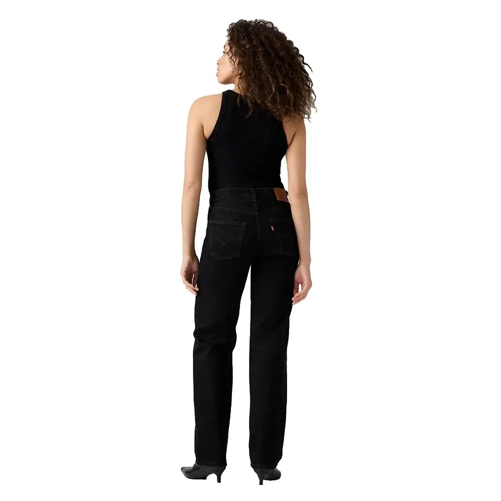 Женские джинсы свободного кроя Levi's 501 90S, Black — фото 2