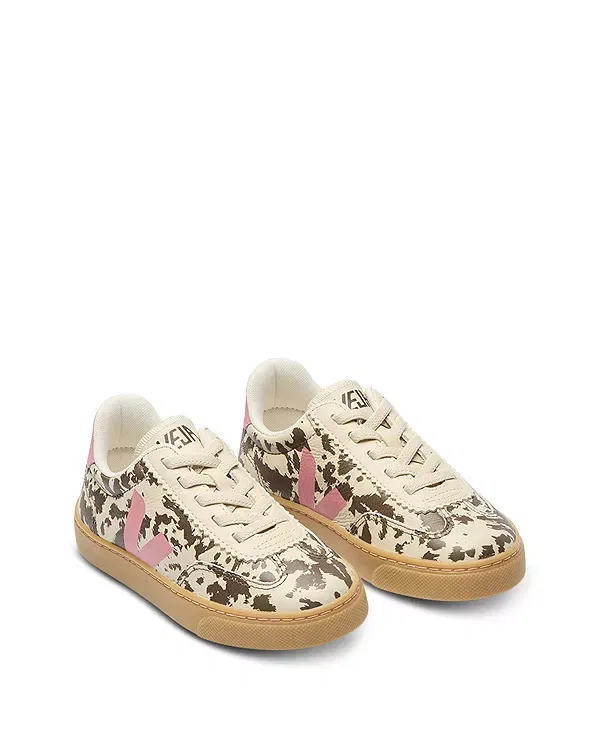 Детские кроссовки для девочек с принтом Veja, Pierre-Wild-Country Mary