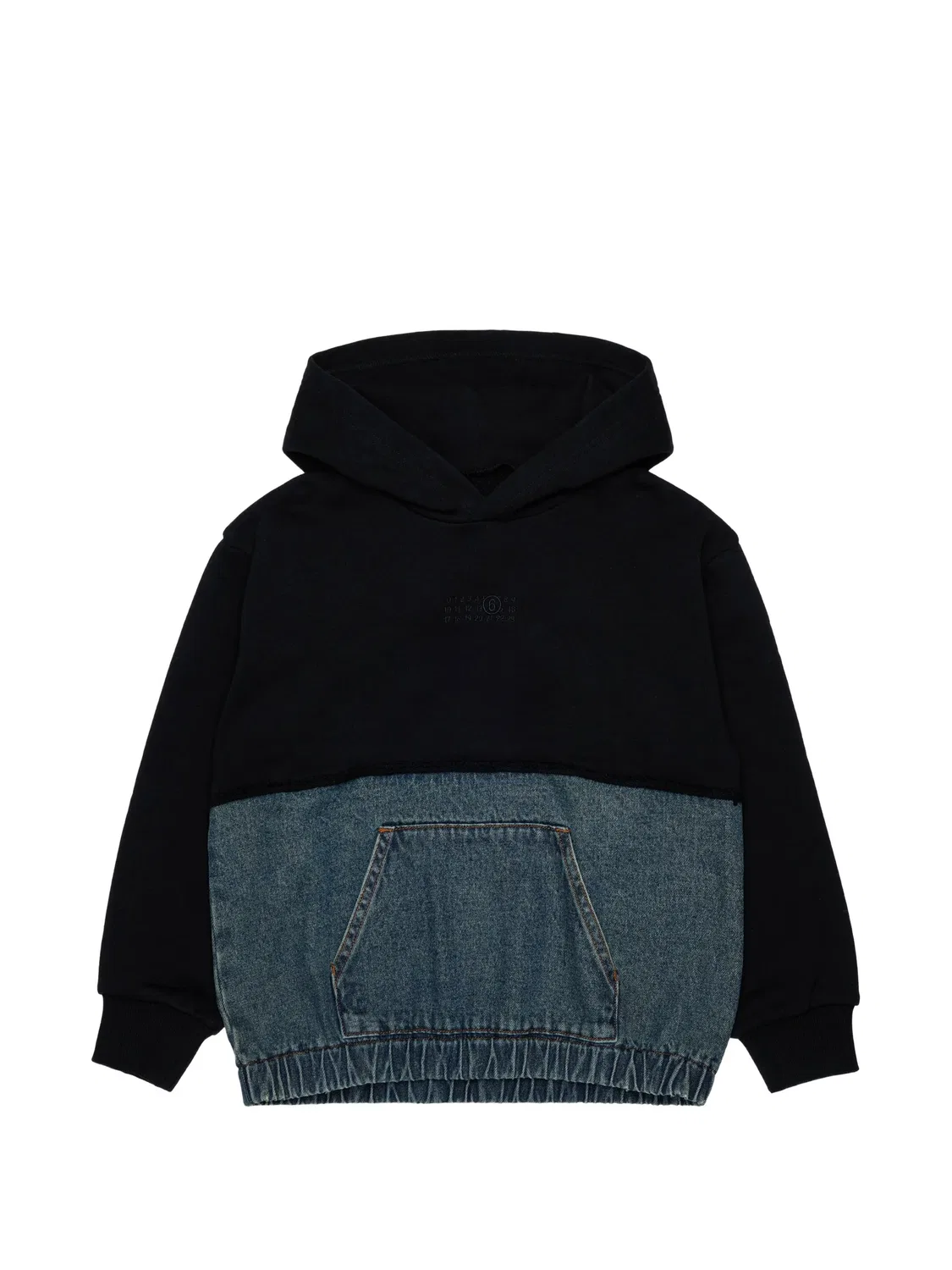 MM6 Maison Margiela Худи Numeric Signature черный