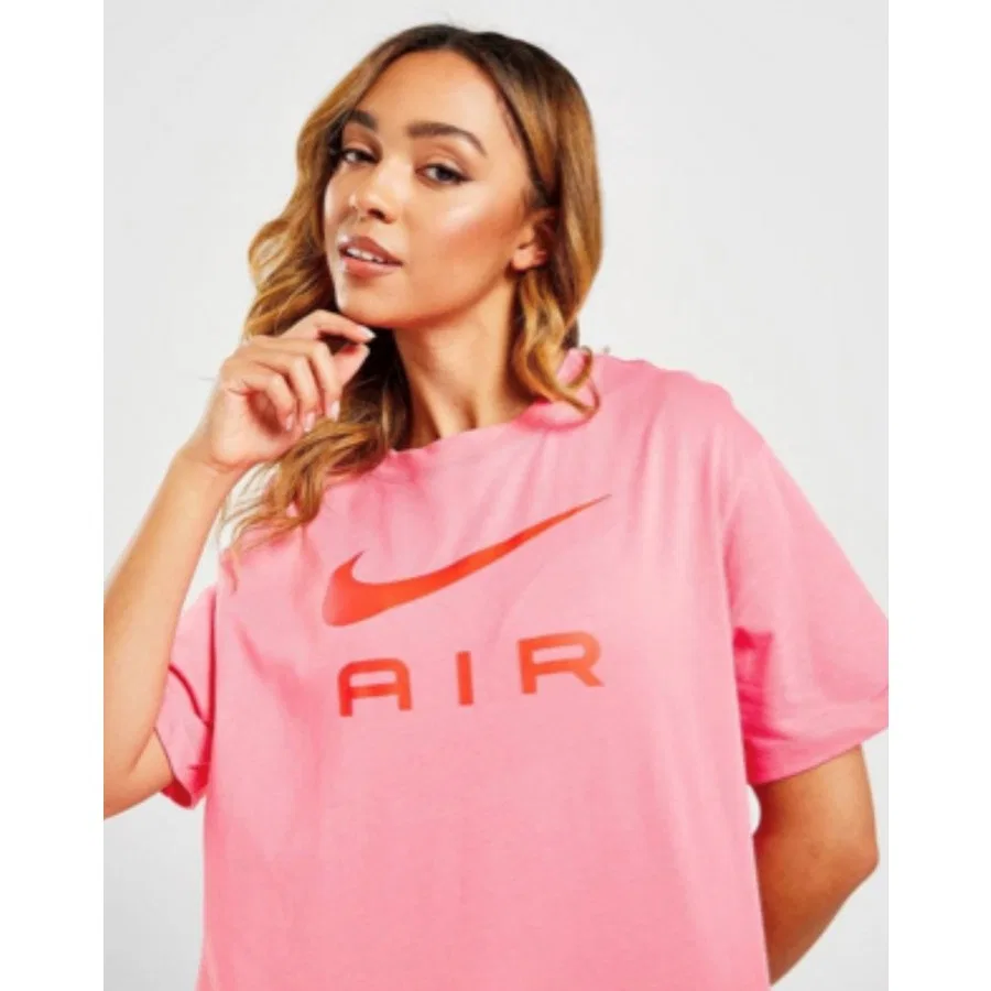 Футболка с коротким рукавом и принтом Nike Sportswear Tee Air, Nike, Розовый — фото 4