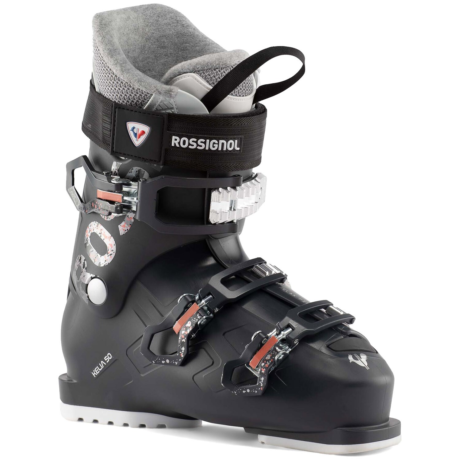 

Ботинки женские Rossignol Kelia 50 лыжные, чёрный