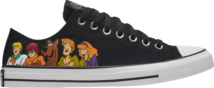 

Кроссовки Converse Scooby-Doo x Chuck Taylor All Star Low Mystery-Solving Gang, черный