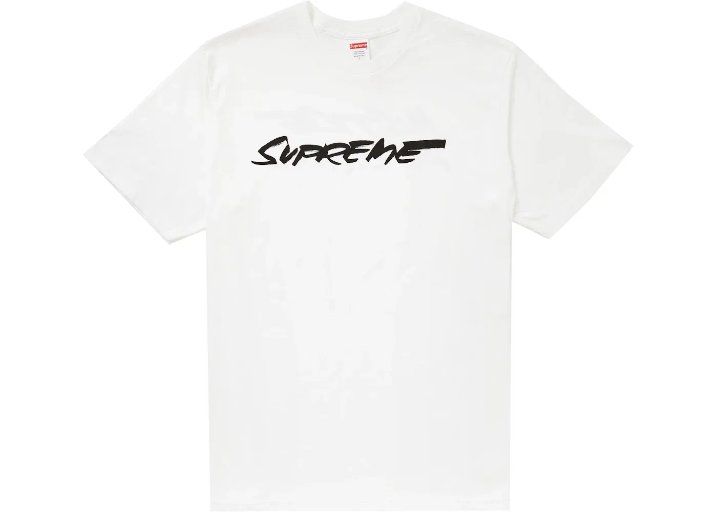 Мужская футболка с принтом Futura Logo Supreme, White