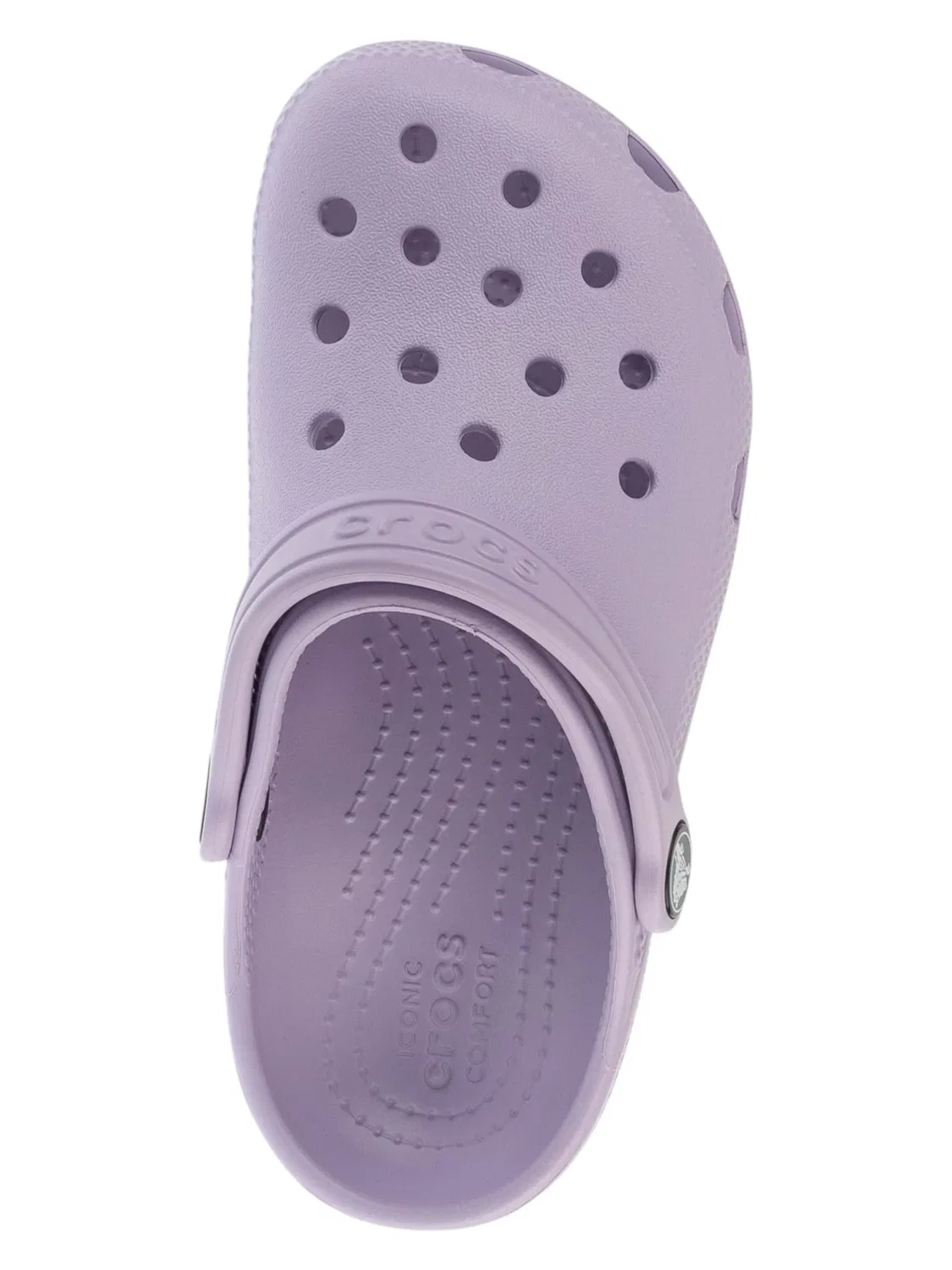 Детские сандалии Crocs Classic Clog Kids фиолетового цвета — фото 4