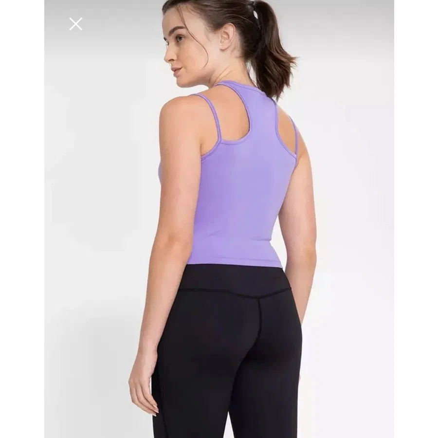 Женский спортивный топ без рукавов Dri-Fit Stealth Evaporation City Ready Training Nike, Фиолетовый — фото 2
