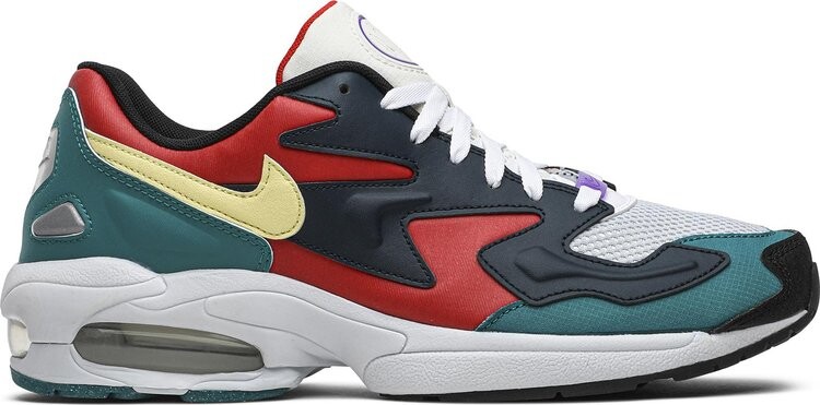 

Кроссовки Nike Air Max 2 Light SP 'Red Navy Emerald', красный