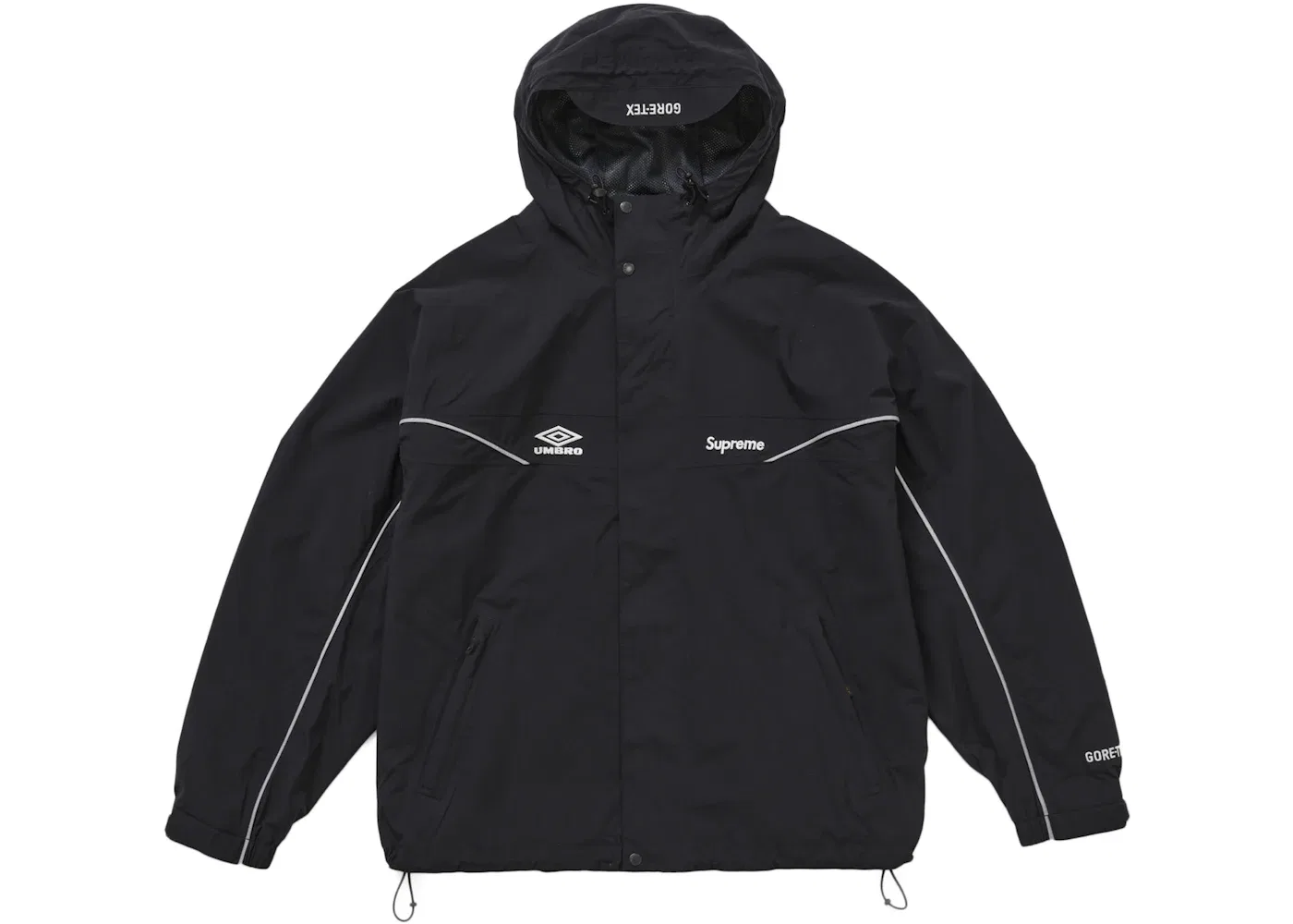 Мужская куртка с капюшоном из GORE-TEX Supreme Umbro, Black