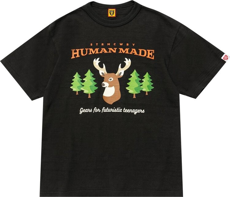 

Футболка Human Made T-Shirt #15 'Black', черный