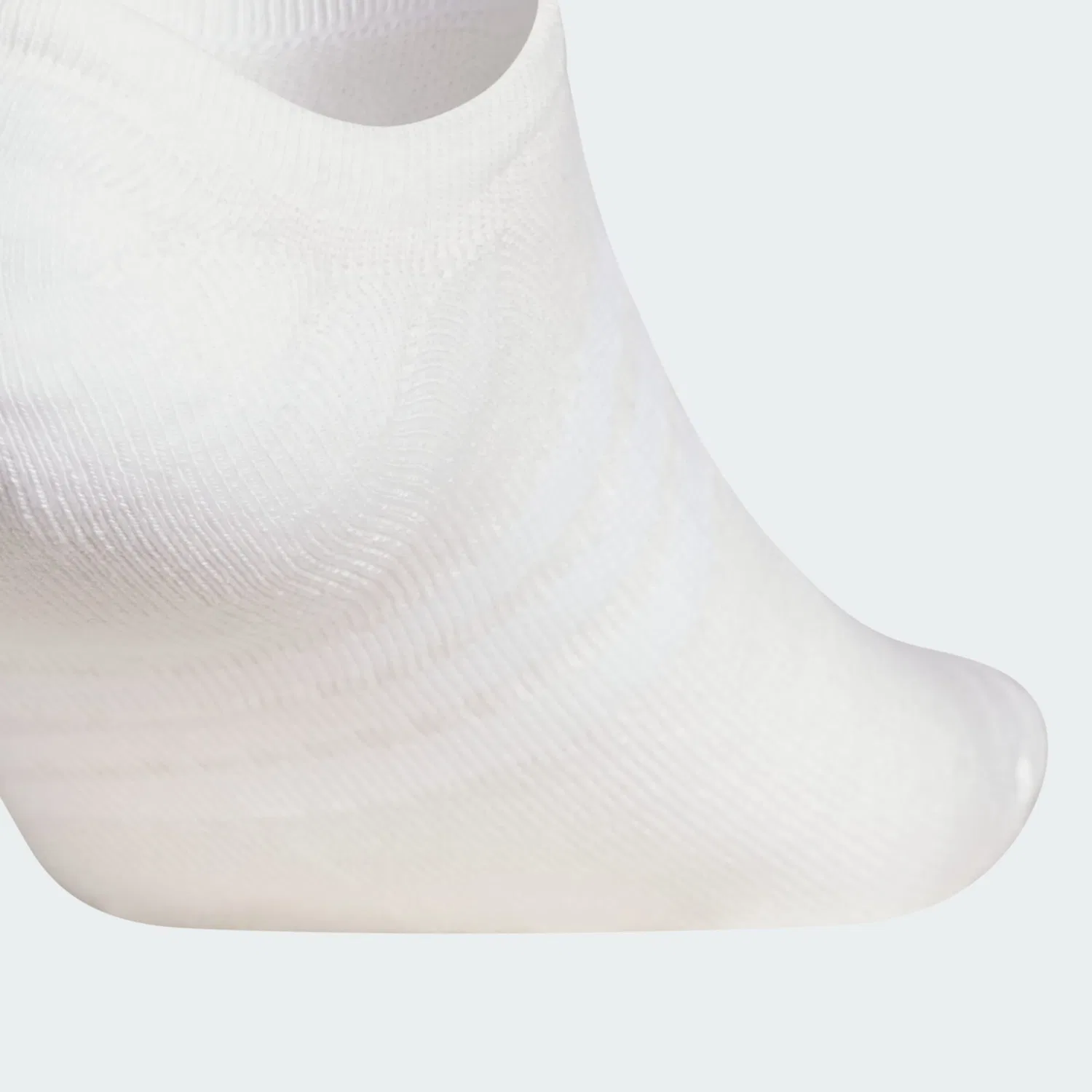 Спортивные носки Adidas Performance 3 PACK NO SHOW белого и шерстяного цвета — фото 3