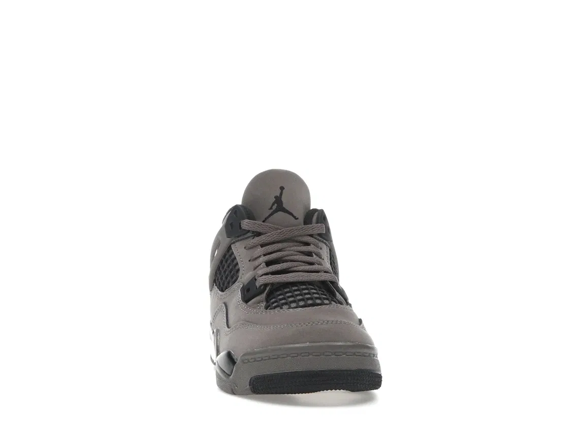 Детские кроссовки Lifestyle с текстурным верхом Jordan 4 Retro Cave Stone PS Jordan, Cave Stone/Black/Moon Particle — фото 2