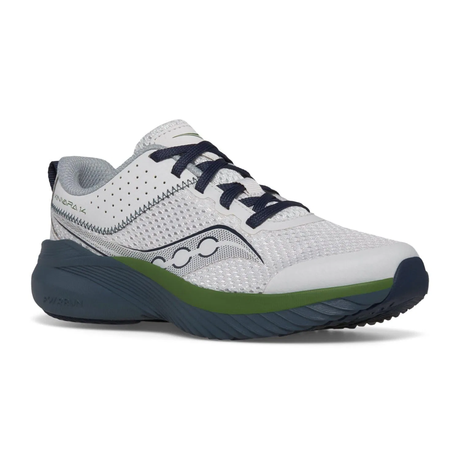 Детские кроссовки для мальчиков Saucony Kinvara 14, Grey Blue Green