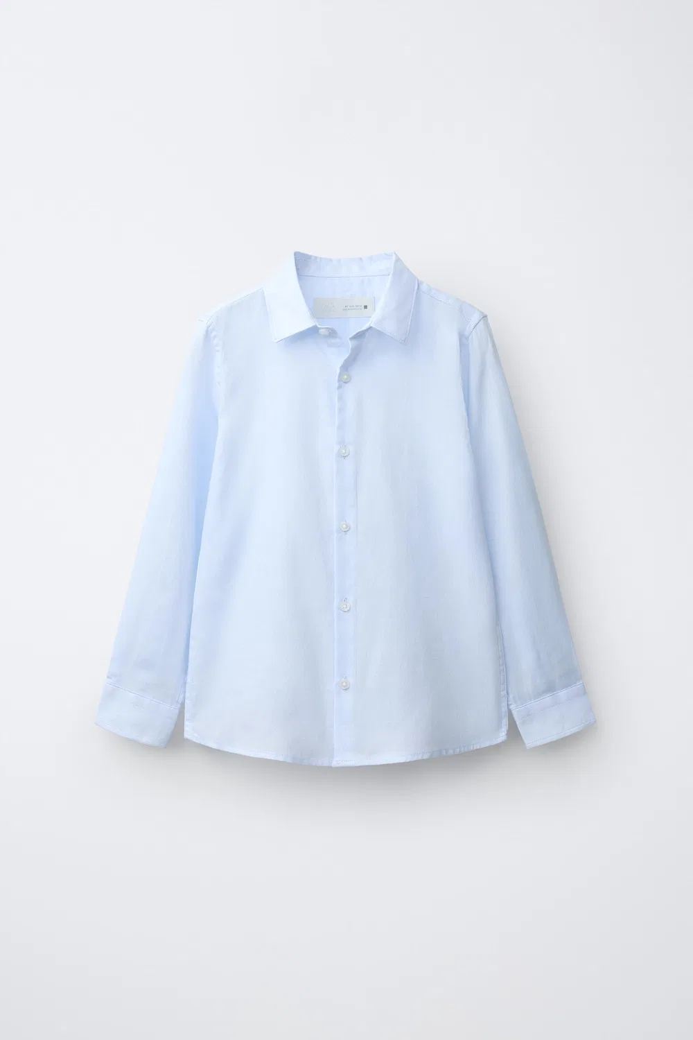 Простая рубашка для костюма ZARA, Sky blue