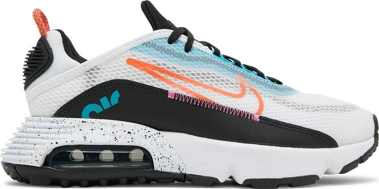 

Кроссовки Nike Air Max 2090 GS 'White Turf Orange Speckled', белый