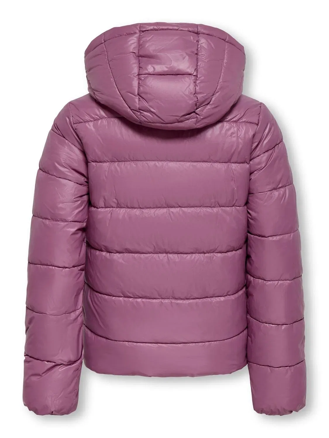 Куртка легкая стеганая с капюшоном Kogkajsa Light Quilt Hood Jkt Kids Only, фиолетовый — фото 3