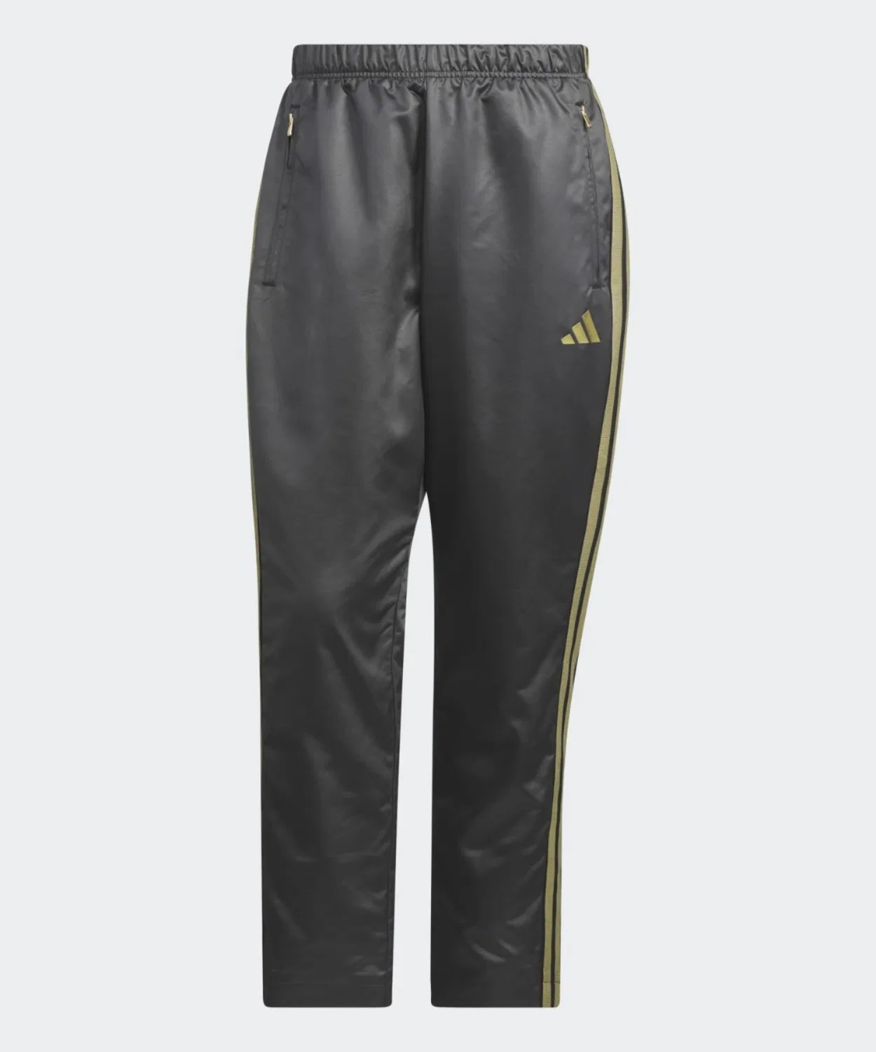 Мужские спортивные штаны с утеплением Climawarm, модель Stadium Gold, Adidas, Black×Gold — фото 4