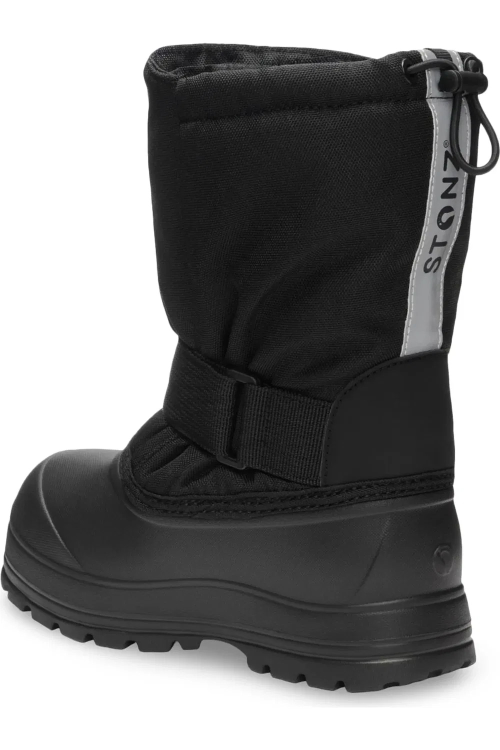 Детские зимние ботинки утепленные легкие Trek Ultra Lightweight STONZ, черный — фото 2
