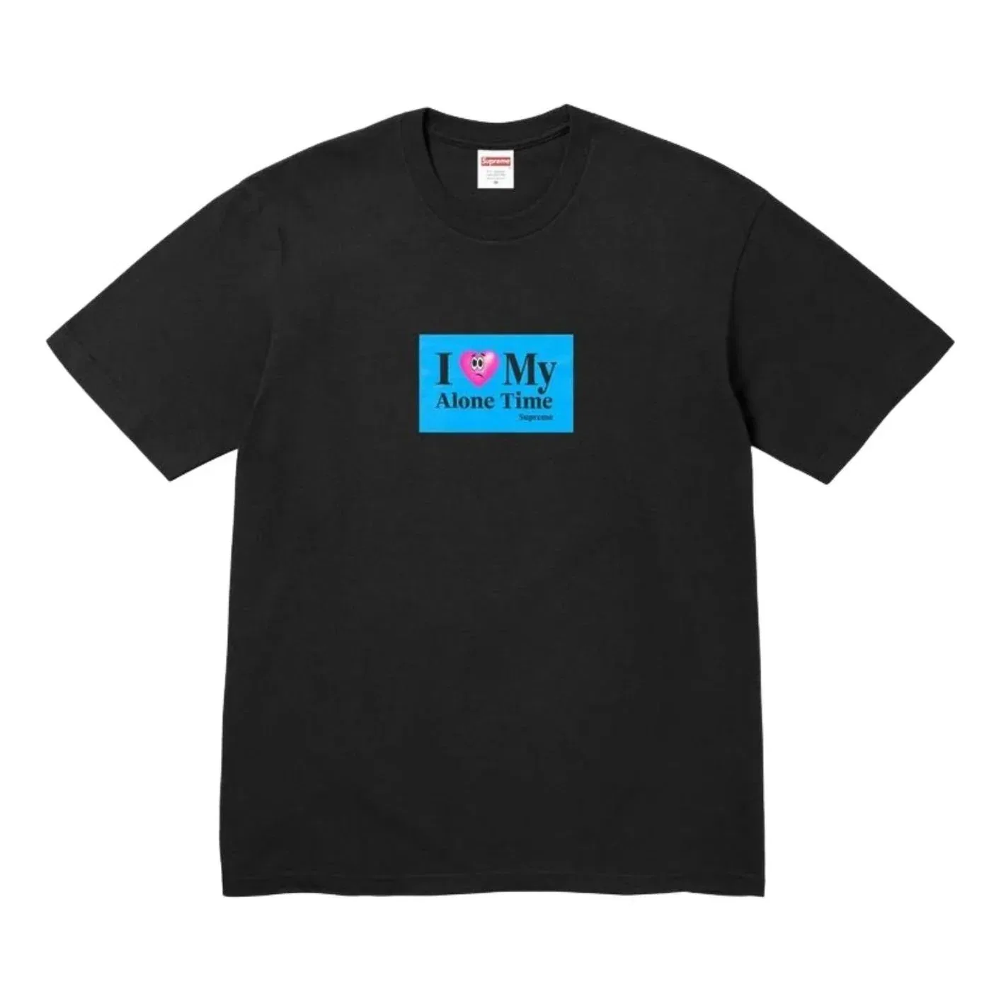 Футболка Supreme SS26 Alone Time, цвет «черный» SUP-SS26-163-BLK