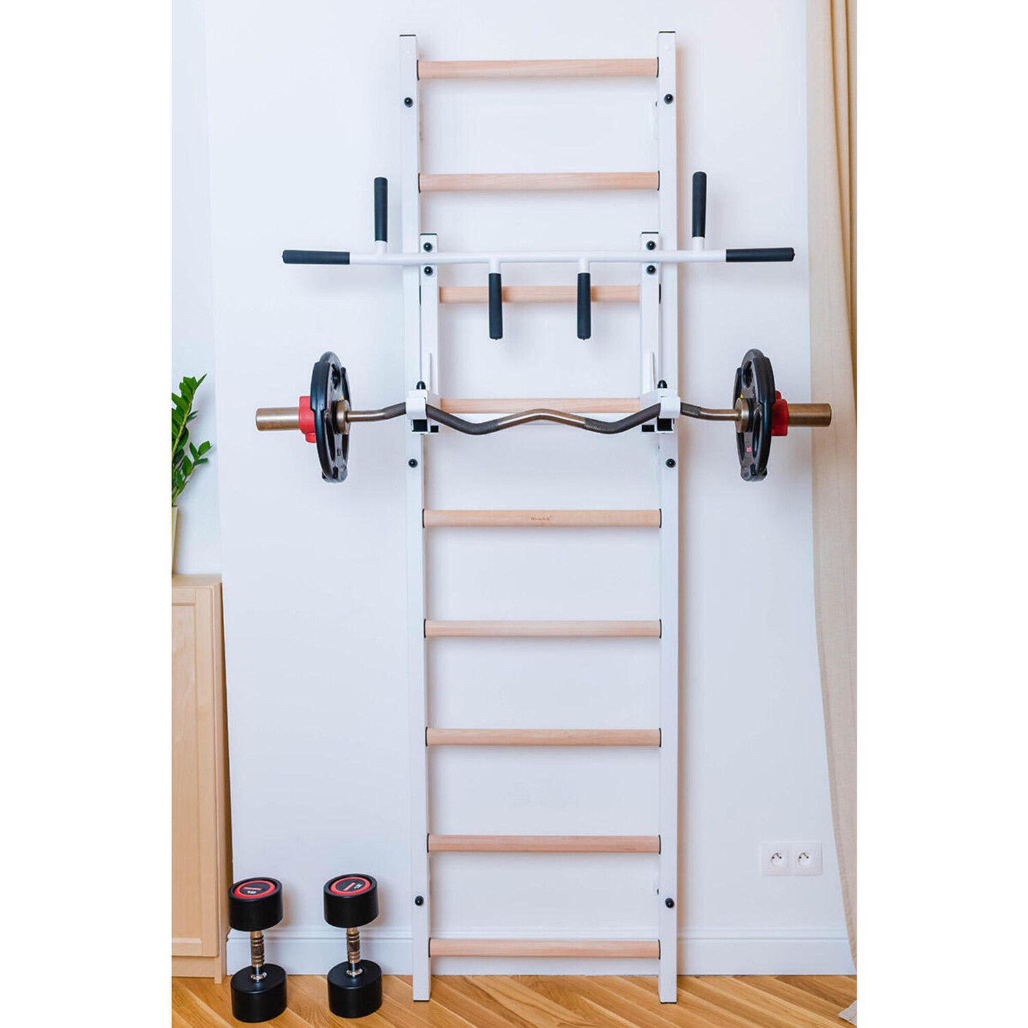

Перекладина металлическая BenchK PB3W, белый