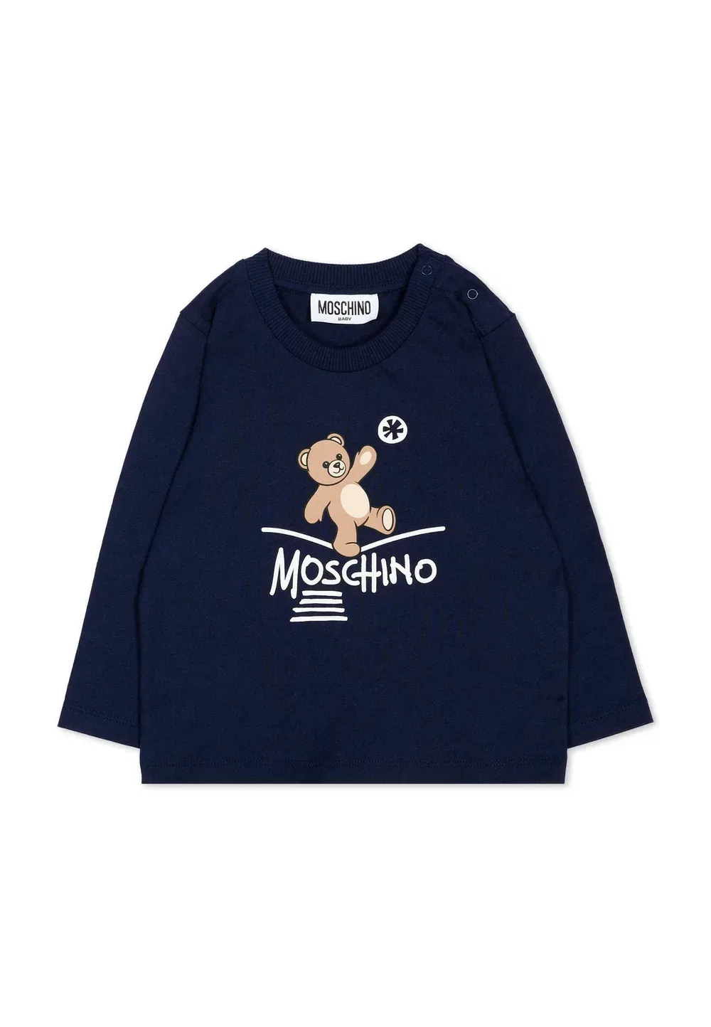 Футболка унисекс с длинными рукавами Moschino, Blue