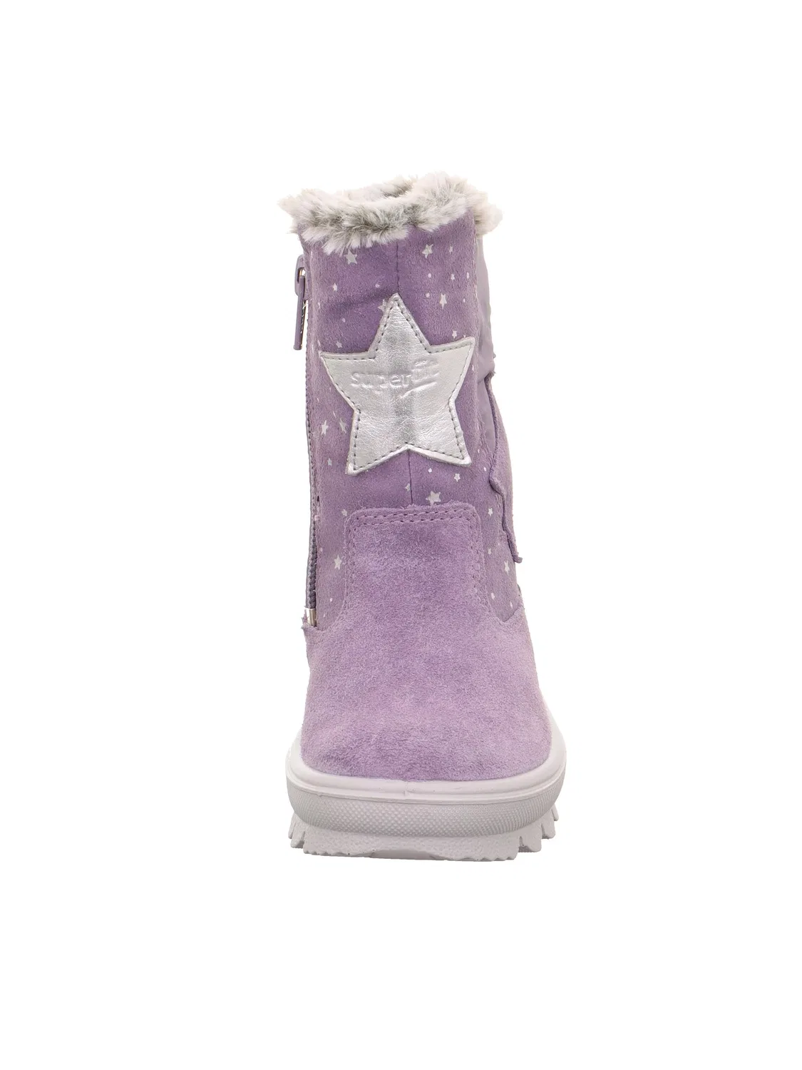 Детские сапоги для девочек утепленные Flavia Superfit, Lilac Silber — фото 2