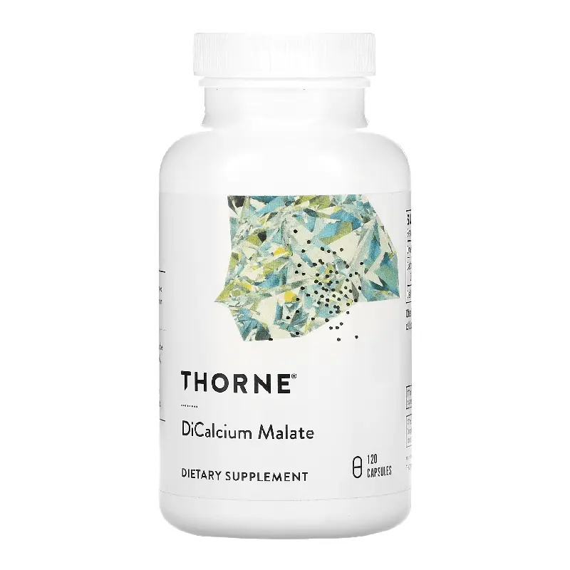 

Дикальций малат Thorne Research 250 мг, 120 капсул