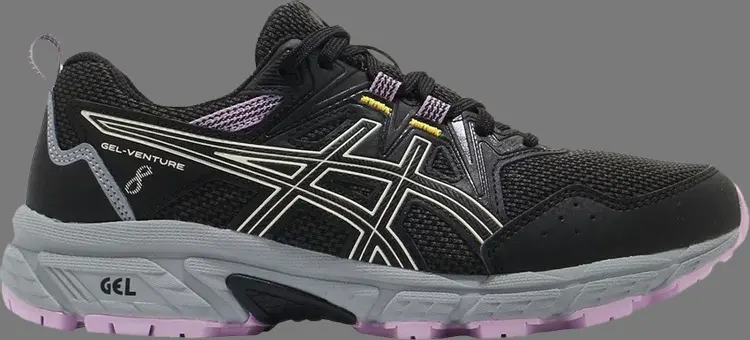 

Кроссовки wmns gel venture 8 'black ivory' Asics, черный